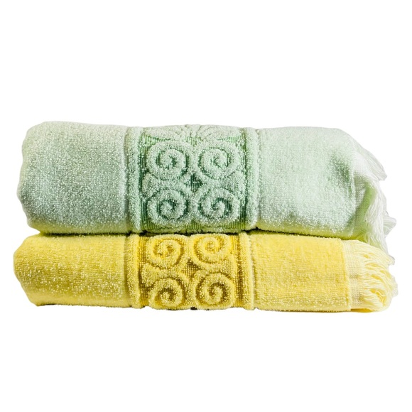 Cannon Bath Vintage Cannon Towels Monticello Santa Cruz Yellow